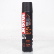 Bombe d'huile graissage de filtre à air en mousse spray Motul A2 pour moto cross