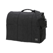 PORTER SMOKY Shoulder Bag, Yoshida Co., A4 Size, Black