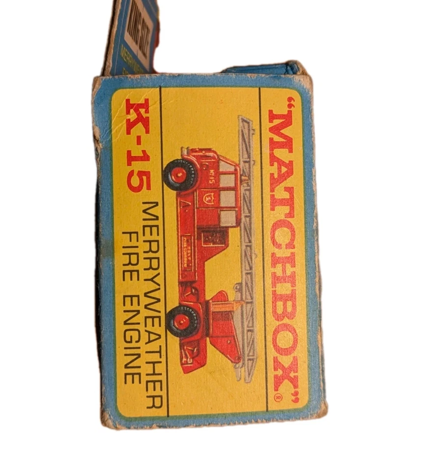 Matchbox Lesney King-Size K-15 Merryweather Fire Truck - Image 4 of 4