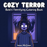 Cozy Horror Malbuch FüR Erwachsene & Teens, Monster, Halloween, 50 Seiten