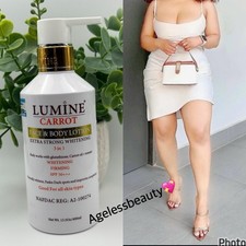 Lumine Carrot Face  Body Lotion 400ml   Original