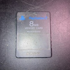 Sony Playstation 2 8MB Memory Card - SCPH-10020 Sony Playstation 2/PS2 