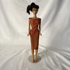 Vintage 1960's Barbie Midge Doll In Red Sheath Dress