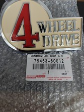 Nib Genuine Oem Toyota 69-80 Land Cruiser Rear Fj40 Bj40 4wd Emblem 75453-60012