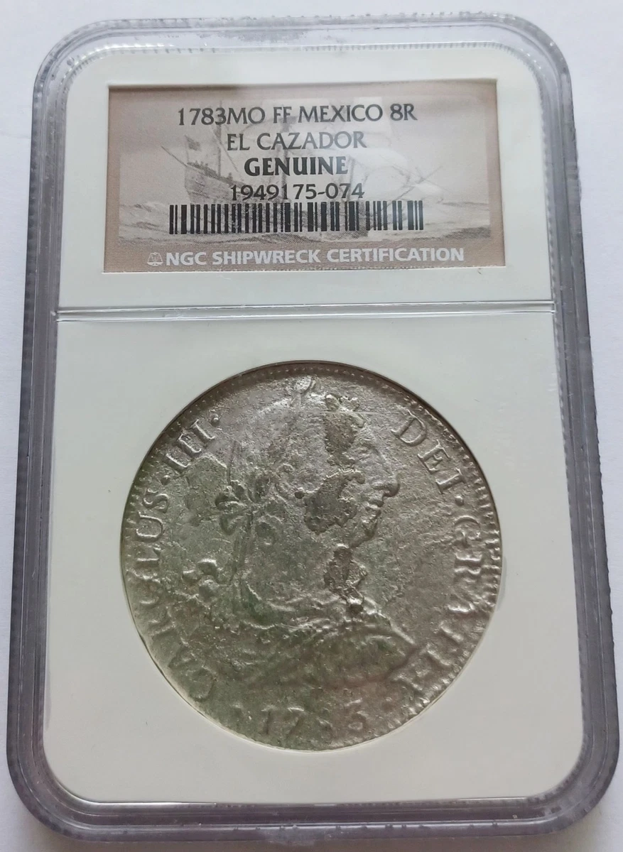 8 雷亚尔NGC 认证墨西哥殖民地硬币(Pre - 1821) | eBay