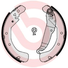 Bremsbackensatz hinten für Opel Astra F T92 G F70 T98 F35 H A04 L70 | 24319825