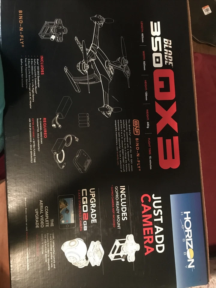 Blade 350 QX3 Drone Quadcopter Ready To Fly - Image 3 of 4