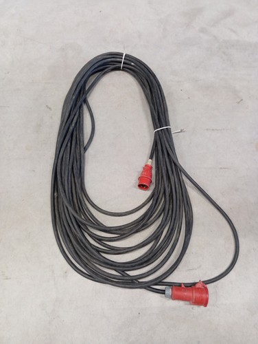 36 m Verlängerungskabel Drehstrom 380V 16 A Schwarz Mennekes Baustelle 07RN