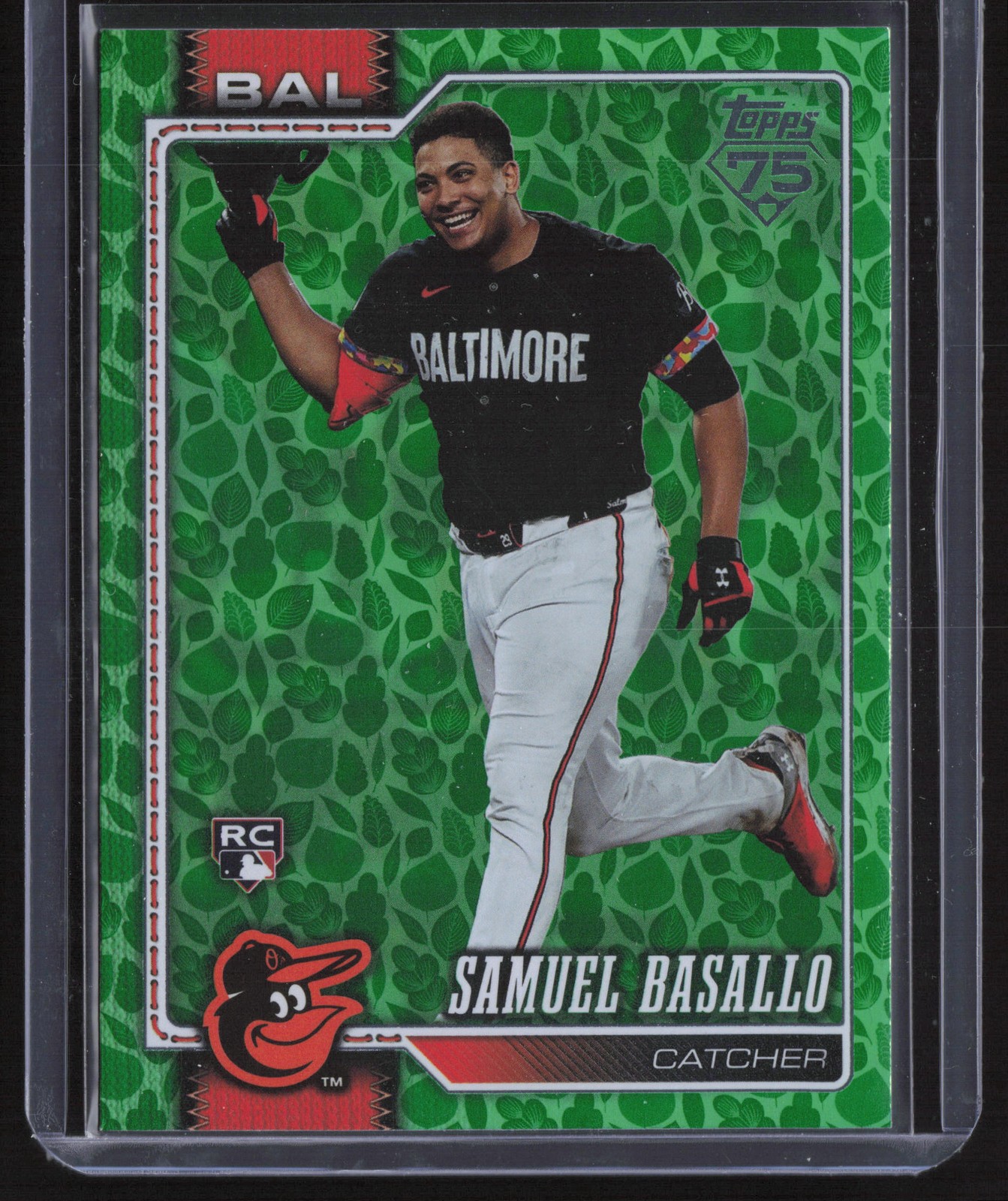 2026 Topps #104 Samuel Basallo Holiday Baltimore Orioles