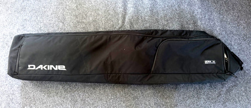 DAKINE Low Roller 157cm Snowboard Bag Black Padded Wheeled Zip Closure