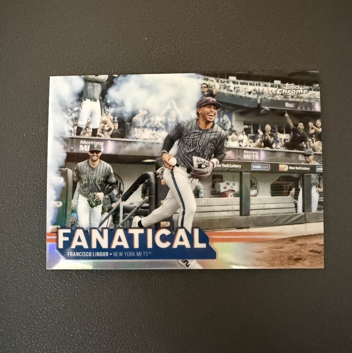 2025 Topps Chrome - Fanatical Francisco Lindor #FAN-9