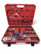 33PC Universal Cooling System Test and Fill Kit - Radiator Pressure Tester