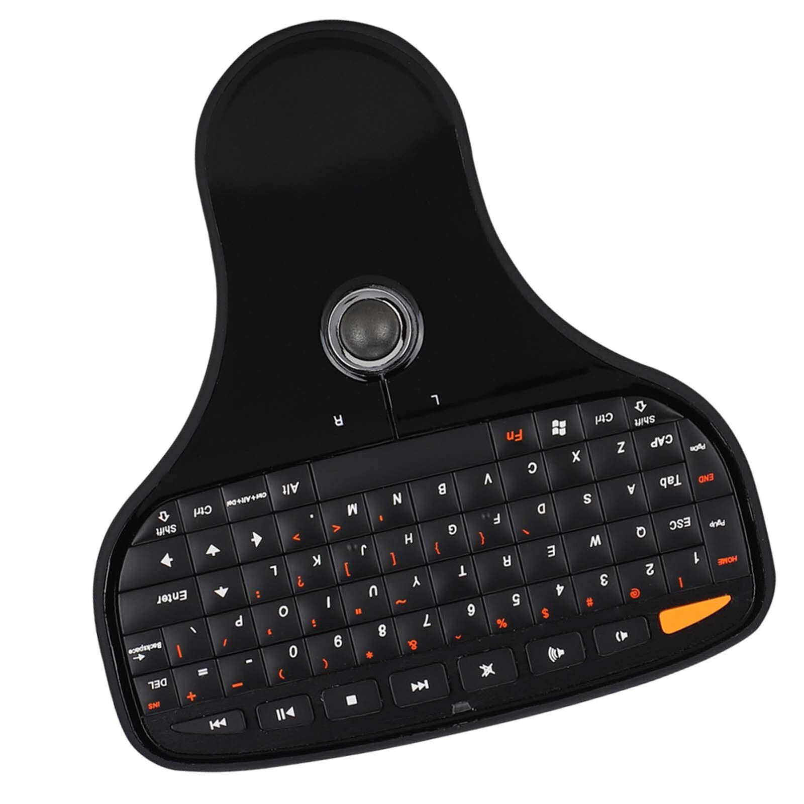 N5901 QWERTY Keyboard Trackball 2.4G Wireless Mini USB Multi