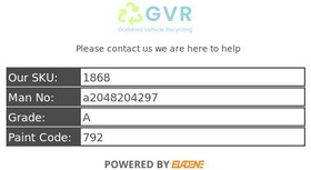 MERCEDES C220 Sport Cdi Digital Display Unit a2048204297