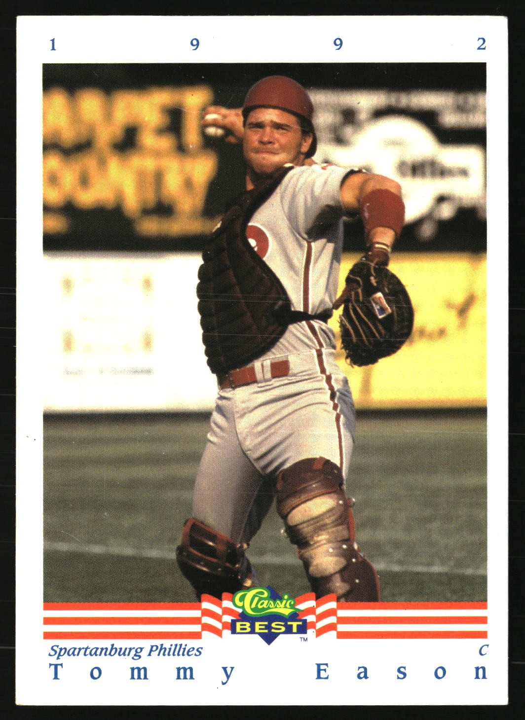 1992 Classic Best #263 Tommy Eason Free Shipping