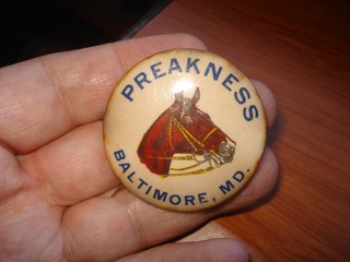 Vintage Rare Pimlico Preakness Pin Baltimore MD.