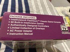 Intellivision Flashback Game Console 60 Games Collector's Edition New/Sealed