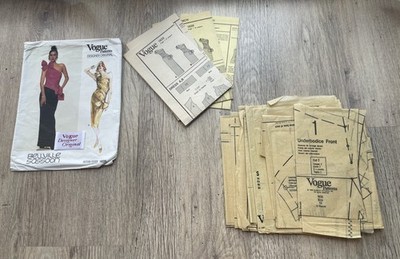 Vogue Designer Original Schnittmuster Vintage Bellville Sassoon 1980 s