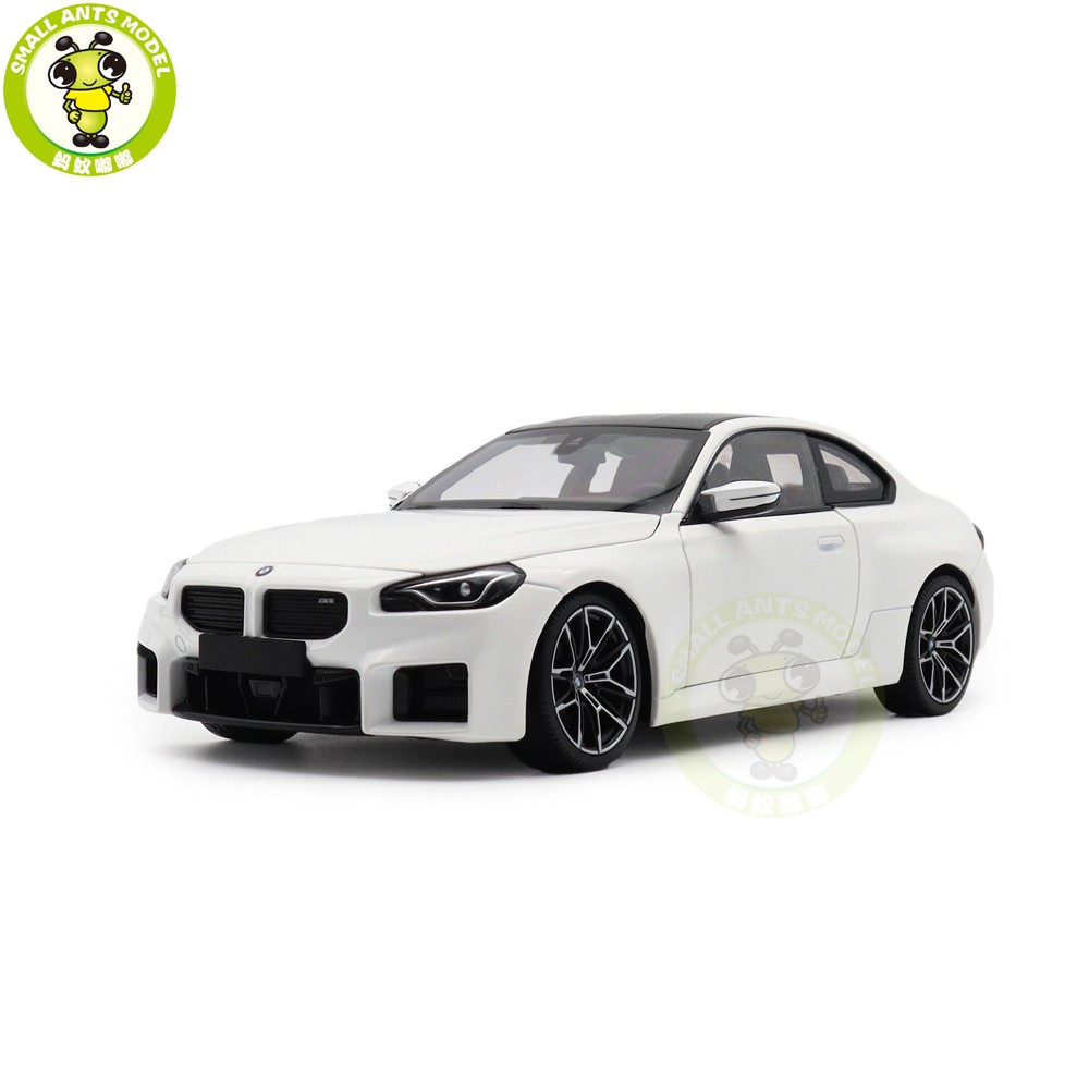 MINICHAMPS 1:18 BMW M2 コンペティション ホワイト 1/18 Minichamps BMW M2 2023 White Diecast Model Car Gifts