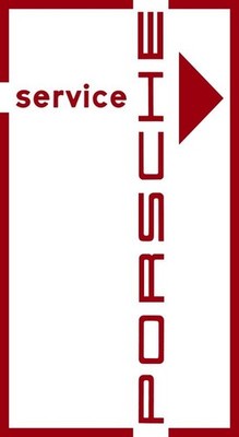 Porsche Automobile Service NEW STEEL Sign: 28'' Tall Diecut Made in USA