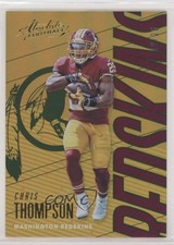 2018 Panini Absolute Spectrum Green 10/25 Chris Thompson #99 fm0