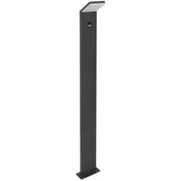 Led AußEnleuchte Pollerleuchte Bewegungsmelder Alu IP54 HöHe 100Cm 9W 900Lm Trio