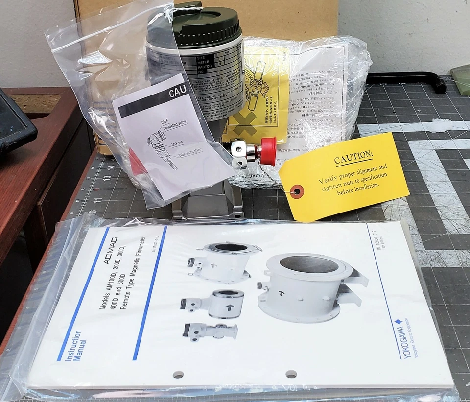 Yokogawa AM-105DN ADMAG Magnetic Flow Detector Meter NEW [C1S2]#1 - Image 2 of 4