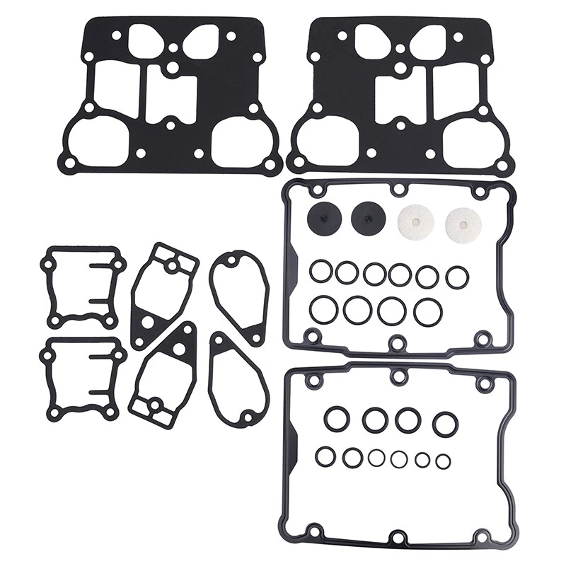 Rocker Box Gasket FOR Harley FXSTB FLHX FXDX FXDW FXDL FLTR FLST FLHR FLHT 99-14 - Image 3 of 4