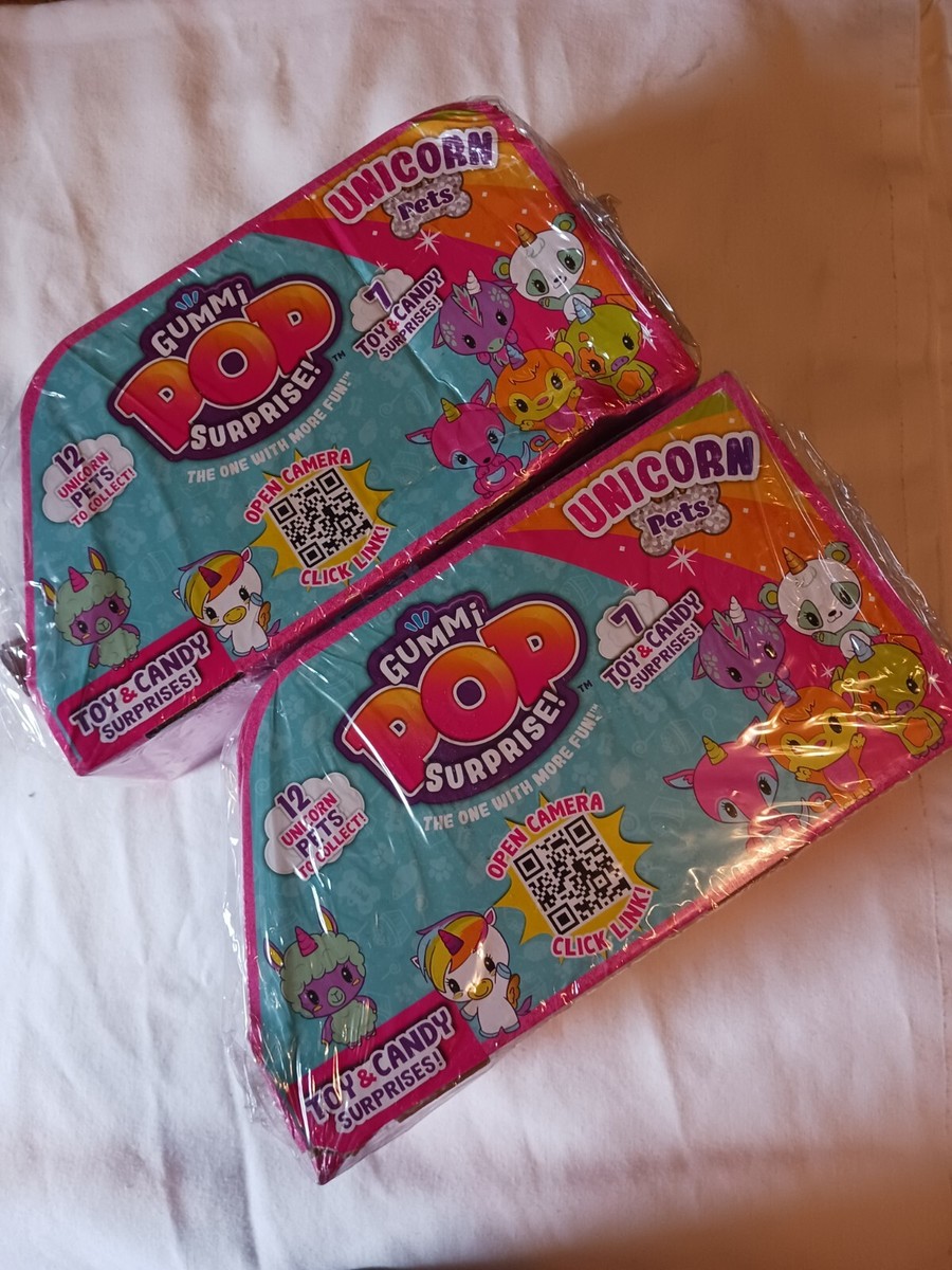Gummi Pop Surprise Unicorn Pet Lot of 12 (Sealed)