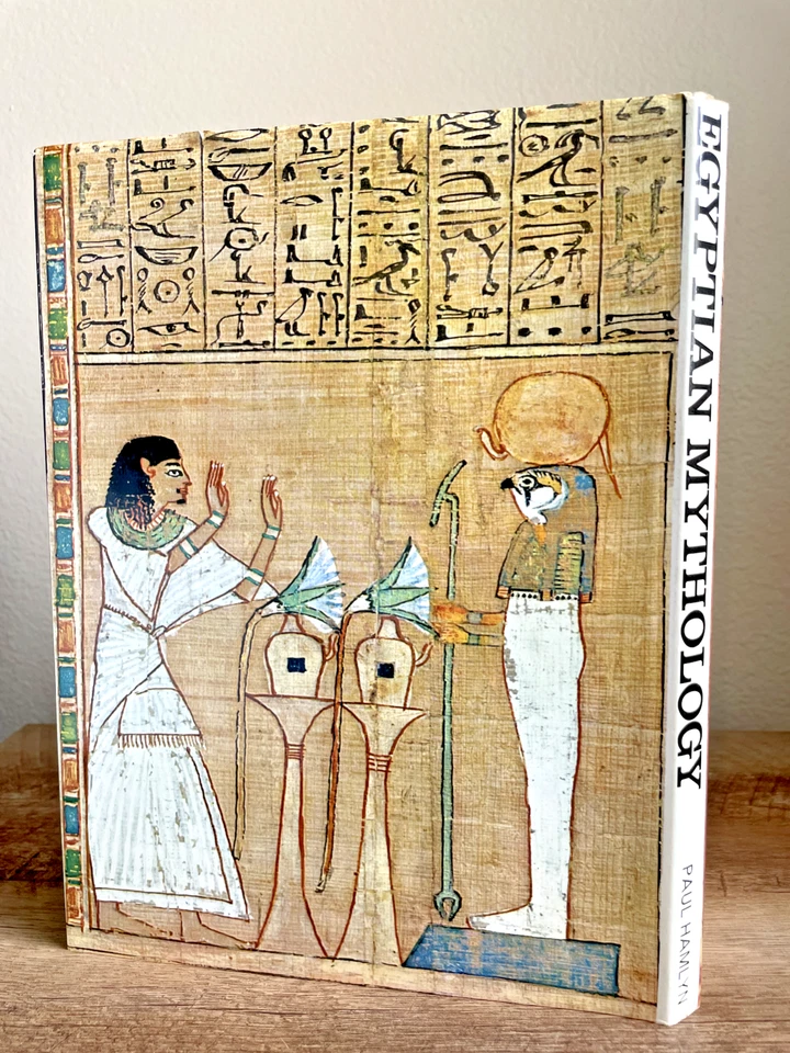 EGYPTIAN MYTHOLOGY by Veronica Ions (1968, HCDJ, Illustrated History) - Image 2 of 4