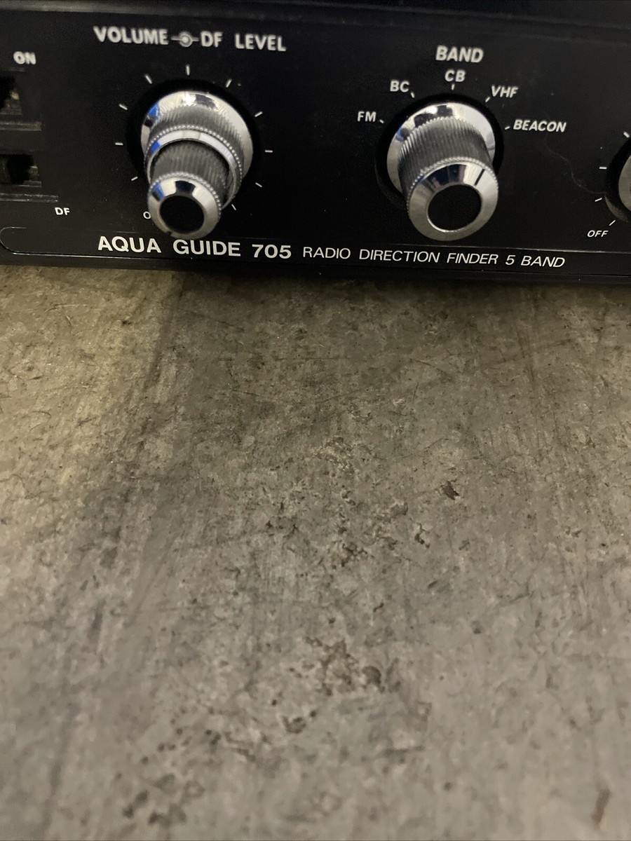 Vintage Aqua Guide 705 Digital Radio Directional Finder