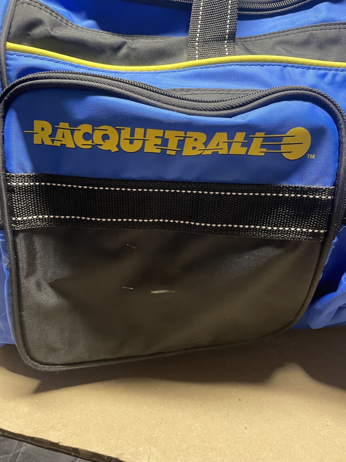 Vintage Wilson Racquetball Duffle Bag Tote Bag Gym Gem