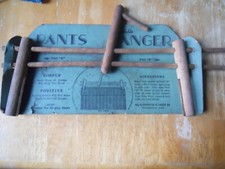 VINTAGE Pants Hanger Antique old housewares old hardware