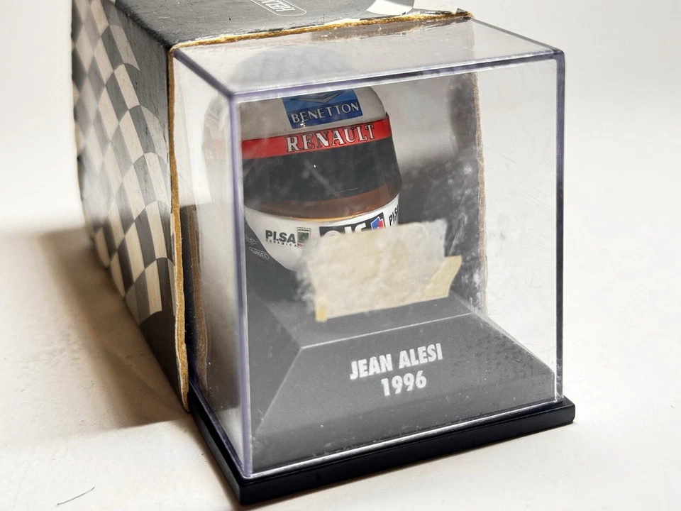 Minichamps 1/8 scale Helmet - Jean Alesi 1996 - Image 3 of 4