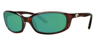 Costa Del Mar Brine Tortoise 580P Polarized Mirror 59 mm Sunglasses BR 10 OGMP