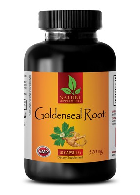 Goldenseal Root Powder 520mg - UTI aid - Liver Support - Healthy Digestion -1Bot