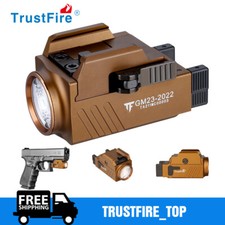 Trustfire 800 Lumen Rail Mounted LED Weapon Light Tactical Pistol Gun Flashlight