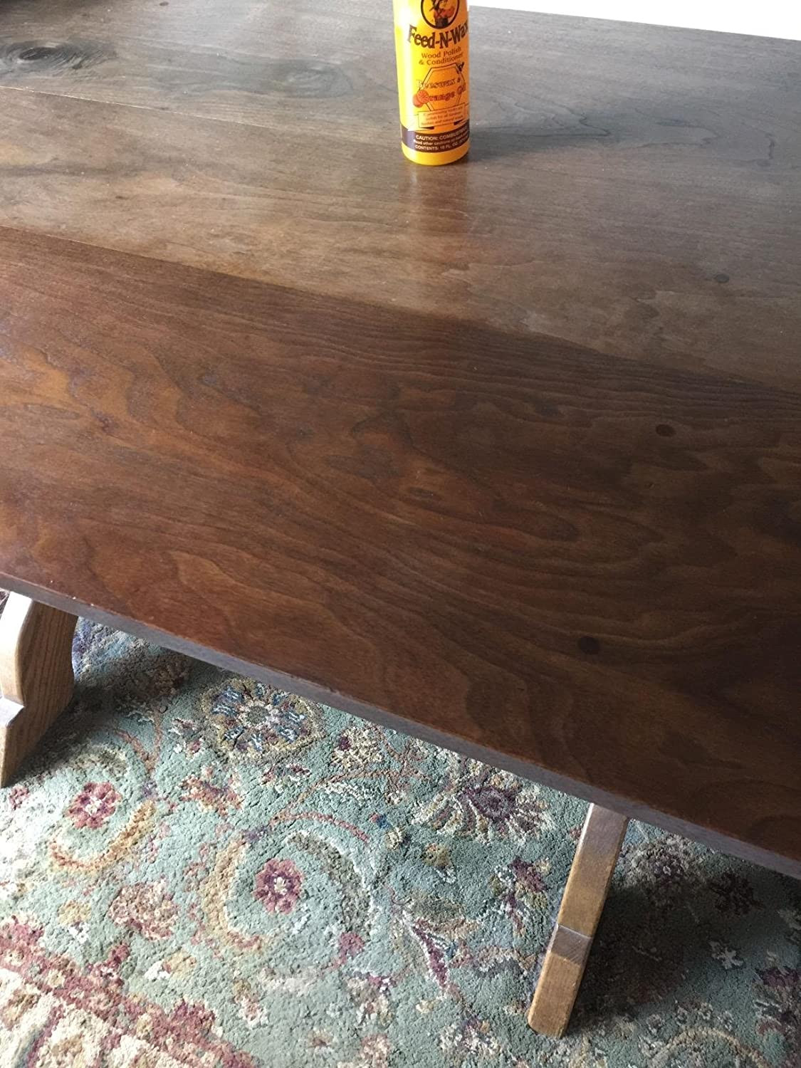 Howard Products FW0016 Wood Polish & Conditioner, 16 Oz, Orange, 16 Fl Oz