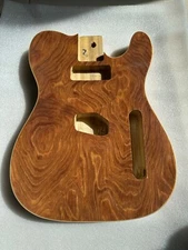 Paulownia Guitar Body with Maple Top Fit Tele Telecaster