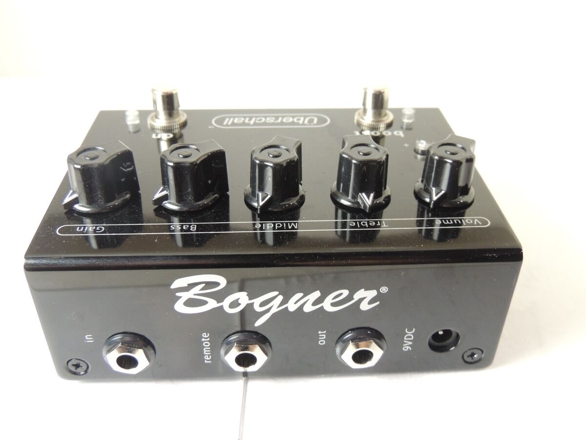 Bogner Uberschall Distortion Effects Pedal Free USA Shipping