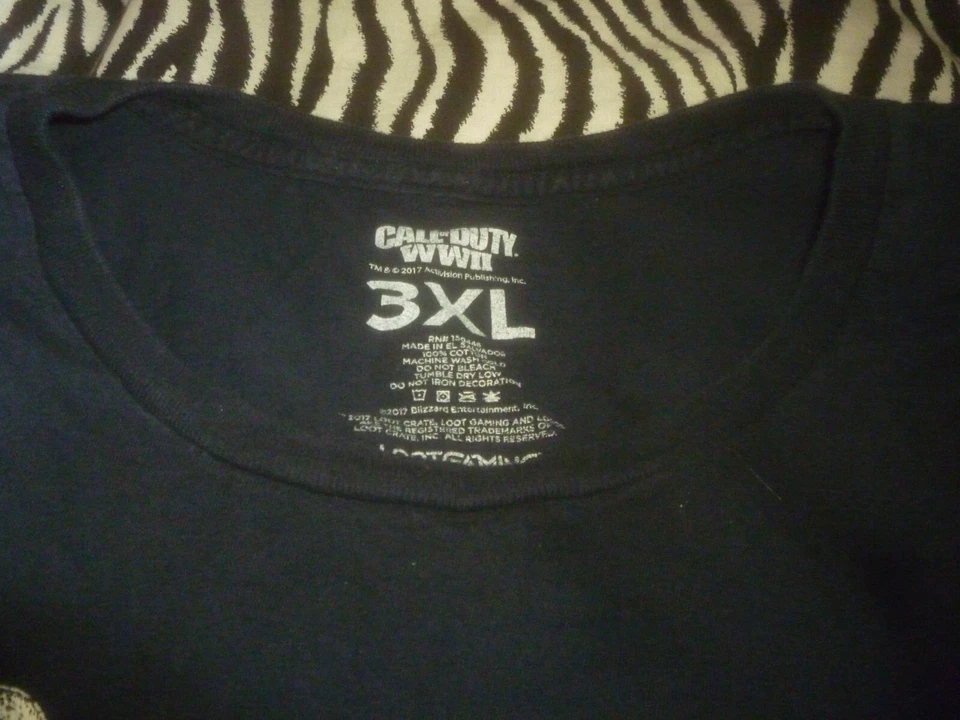 Call Of Duty Shirt - Used Size 3XL - Very Good Condition!!! - Image 3 of 3