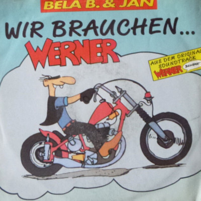 7'' 1990 OST RARE IN MINT- ! BELA B. & JAN (= ÄRTZE ) : Wir brauchen Werner
