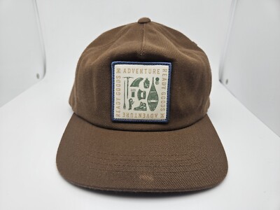 Roark Hat Mens Adjustable Strap Brown Adventure Outdoor Sample 