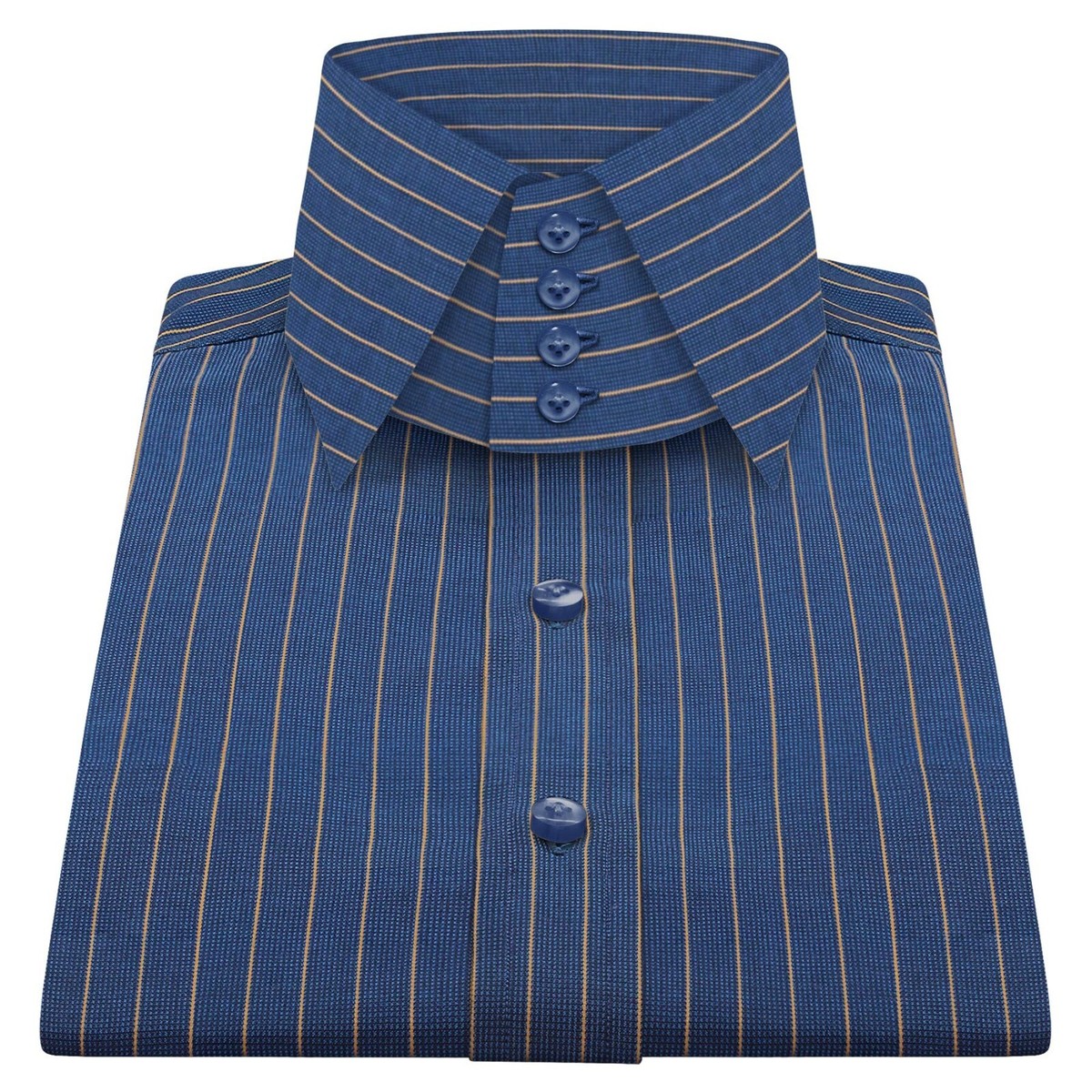 big and tall royal blue dress shirts Hisdern Men's Royal Blue Shirt Formal Wear Regular Fit with Pocket M