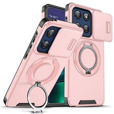 For Moto G 2025/Power 2024/Stylus 5G 2025 Magnetic Stand Shockproof Phone Case