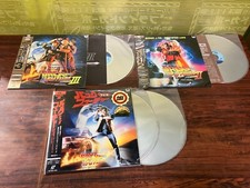 Back to the Future Part 1 2 3 Laserdisc Set LD from Japan w/Obi F226MI