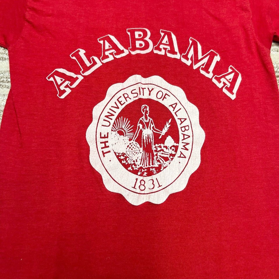 Vintage 70's Alabama University TShirt Small eBay