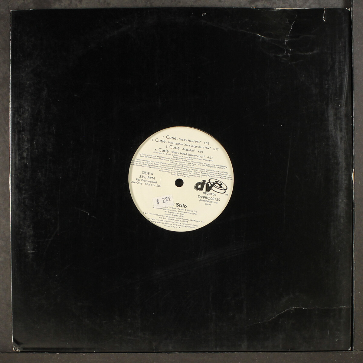 RAW STILO: cutie (remixes) DV8 12