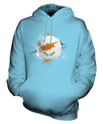 CYPRUS FOOTBALL UNISEX HOODIE TOP GIFT WORLD CUP SPORT