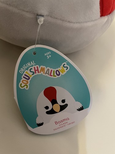 SquishMallows Basma The Crane 8” Plush New With Tag - Picture 4 of 4